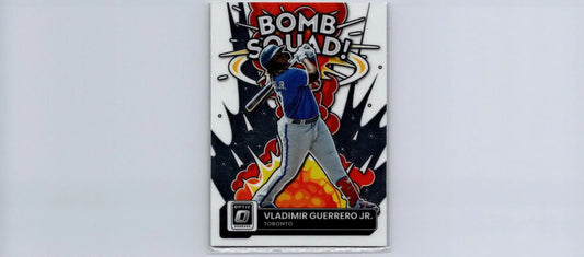 2022 Donruss Optic #BS-2 Vladimir Guerrero Jr. Bomb Squad baseball card display