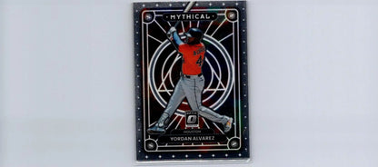 Yordan Alvarez baseball card 2022 Donruss Optic #MTH-10 Yordan Alvarez Mythical