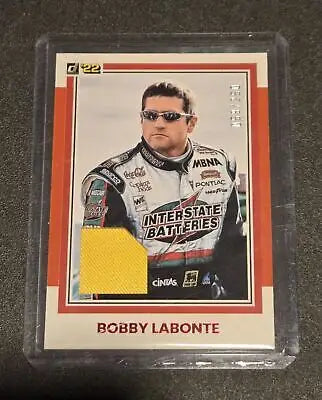 Bobby Labonte retro trading card from 2022 Donruss Labonte Retro series
