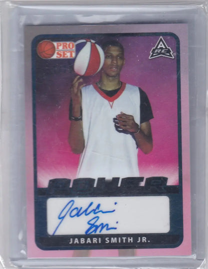 2022 LEAF JABARI SMITH JR AUTO 1/15- HOUSTON ROCKETS