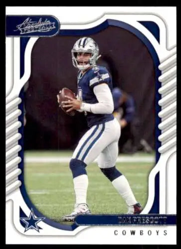 Dak Prescott 2022 Panini Absolute football card in Near Mint condition with original gloss