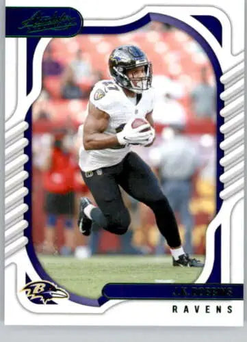 2022 Panini Absolute Green J.K. Dobbins Football Trading Card in NM-MT Condition
