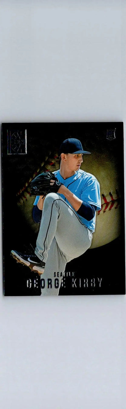 George Kirby Baseball Card 2022 Panini Capstone George Kirby Blue collectible