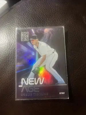 Spencer Torkelson baseball card from 2022 Panini Capstone Baseball New Age series