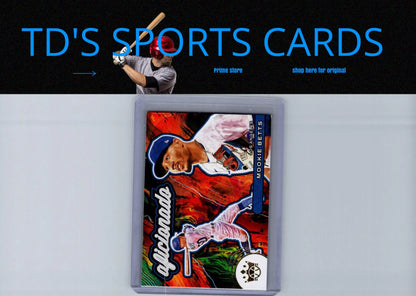 Mookie Betts baseball card from Panini Diamond Kings 2022 Mookie Betts Aficionado collection