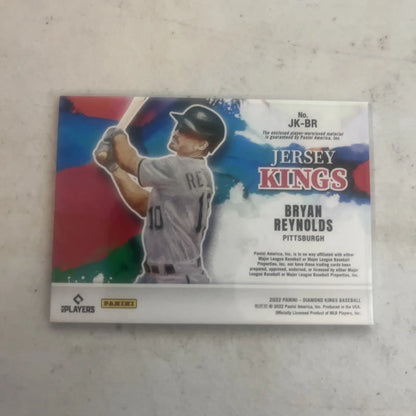 2022 Panini Diamond Kings Jersey Kings Bryan Reynolds Patch Baseball Card