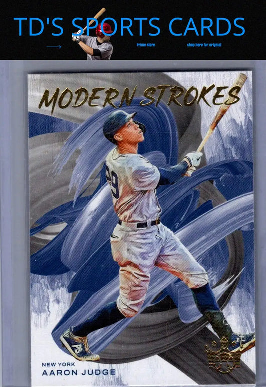 Aaron Judge baseball card from Panini Diamond Kings 2022 Modern Strokes collection