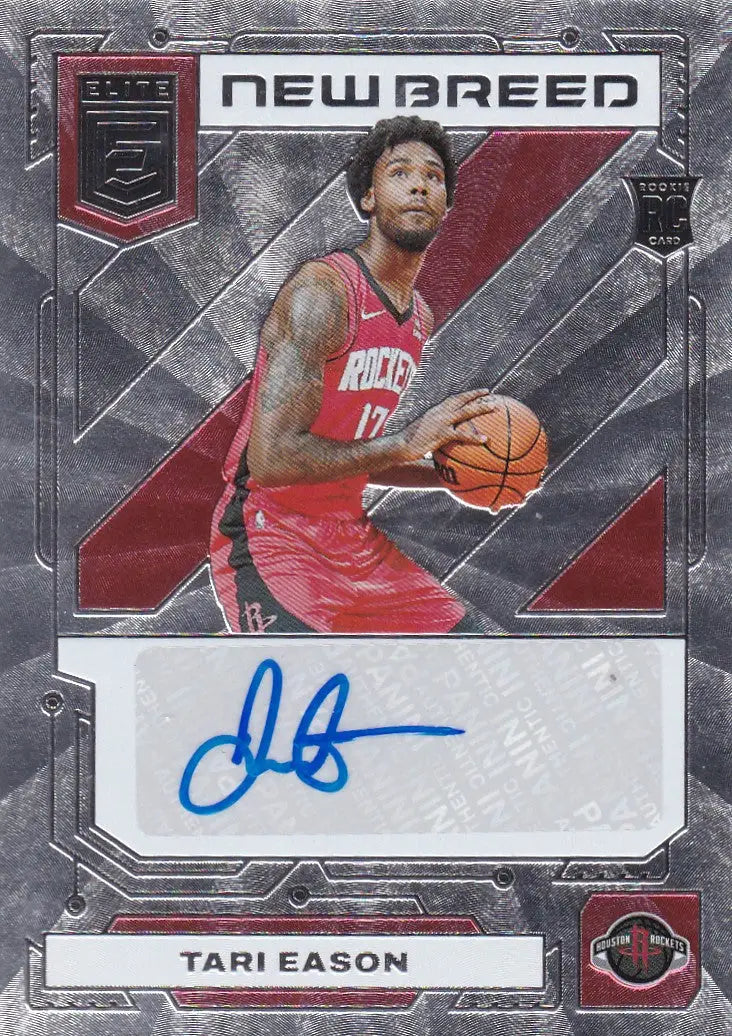 2022 PANINI DONRUSS ELITE #NB-TES TARI EASON AUTO- HOUSTON ROCKETS