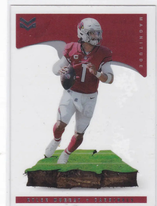 2022 Panini Magnitude #MAG-24 Kyler Murray Clear Arizona Cardinals - Trading Card