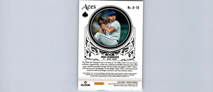 2022 Panini Mosaic #A-10 Max Scherzer Aces Mosaic baseball card display image