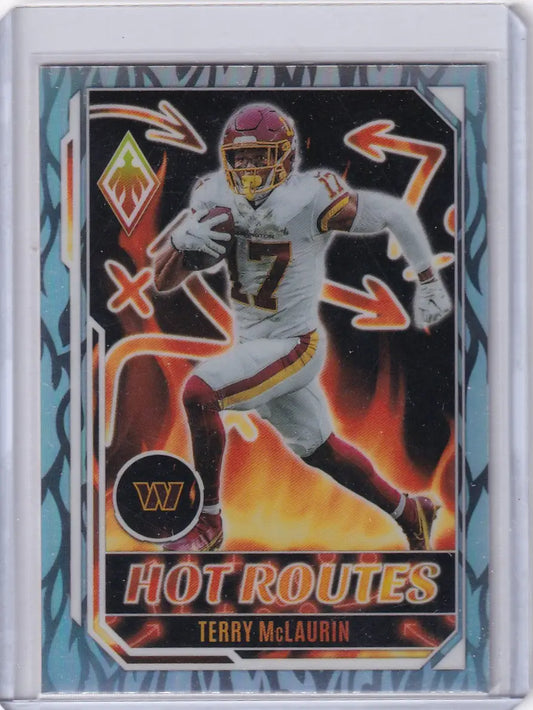 2022 Panini Phoenix Hot Routes #HR-20 Terry McLaurin - Washington Commanders