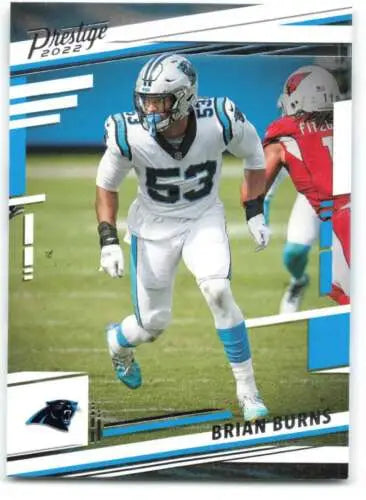 2022 Panini Prestige #44 Brian Burns football card with original gloss NM-MT condition