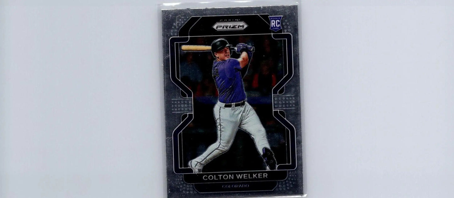 Colton Welker 2022 Panini Prizm #151 trading card displaying vibrant design