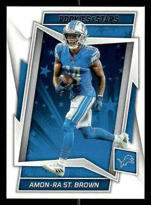 Amon-Ra St. Brown football card from 2022 Panini Rookies & Stars collection