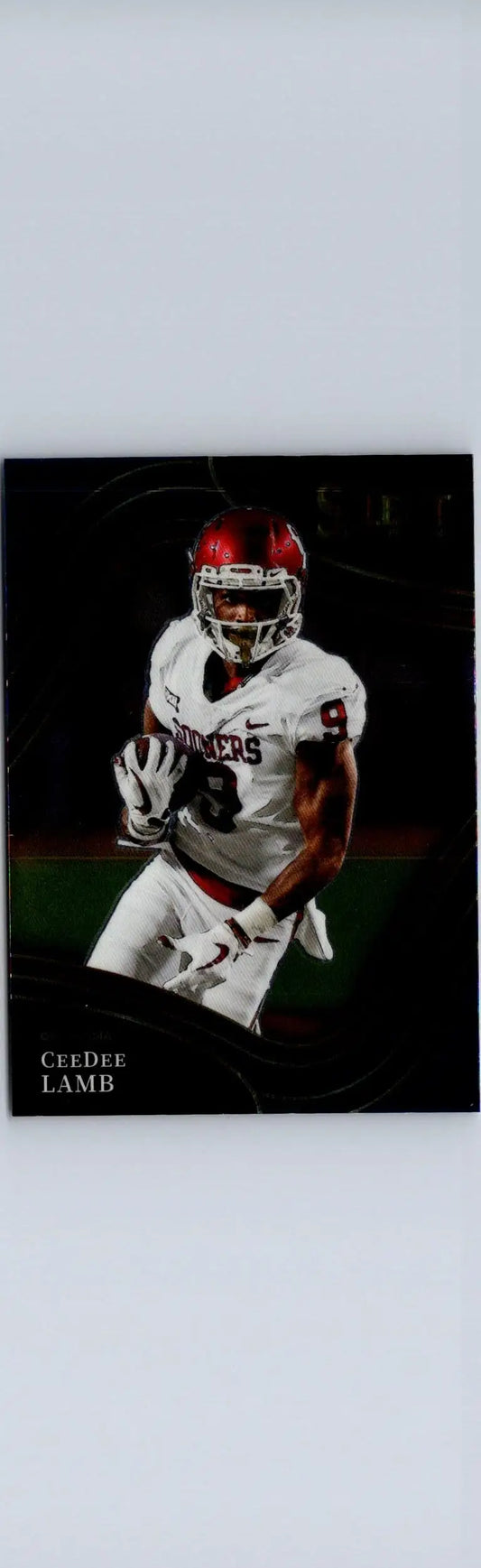 Football player trading card of CeeDee Lamb from 2022 Panini Select Draft Picks