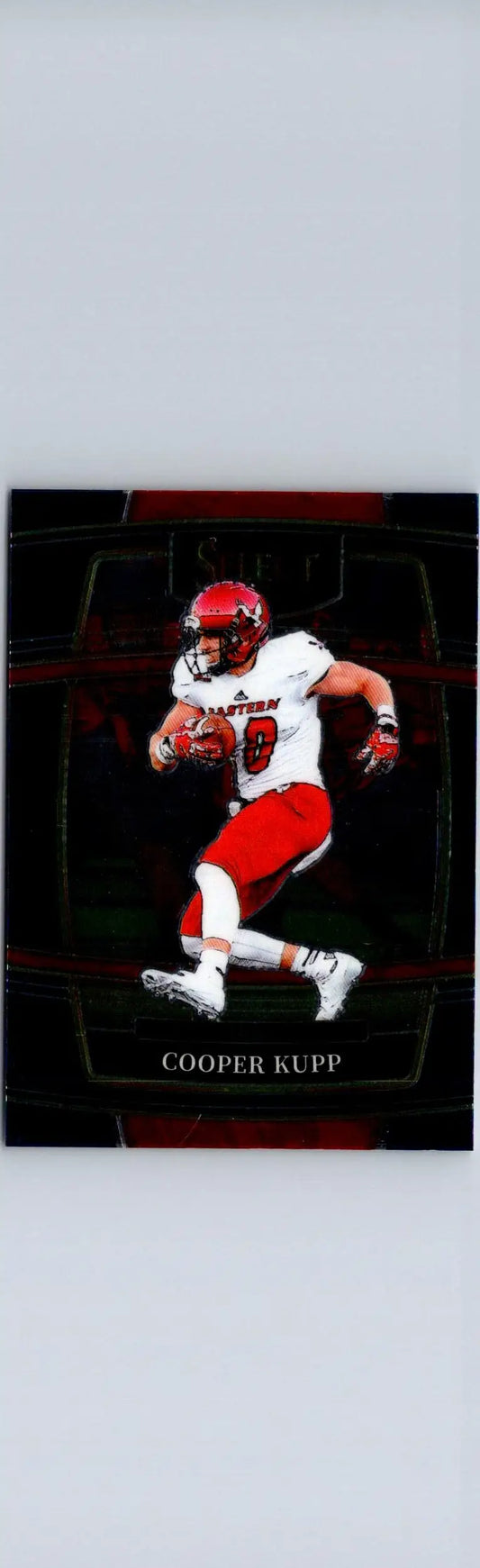Cooper Kupp football trading card from 2022 Panini Select Draft Picks series