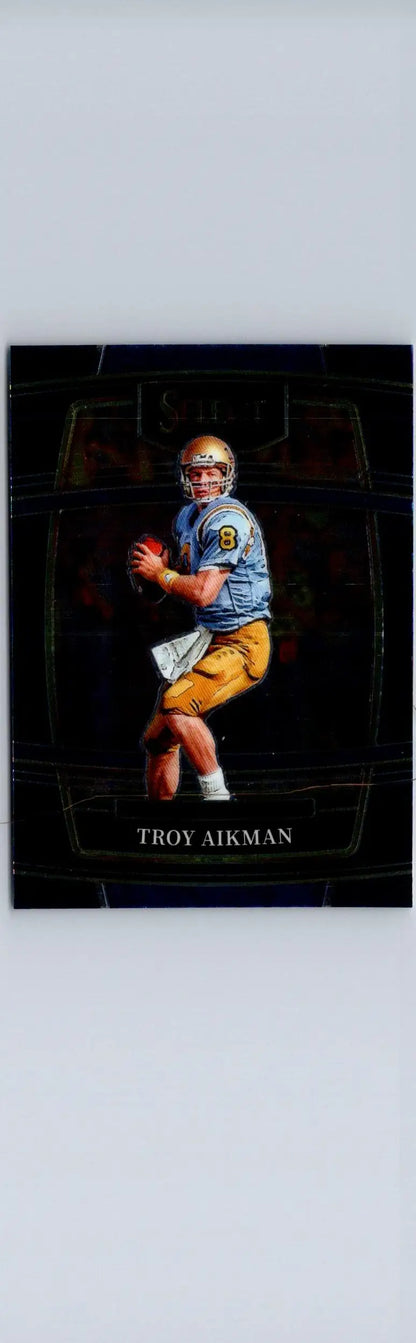 2022 Panini Select Draft Picks Troy Aikman football trading card for collectors