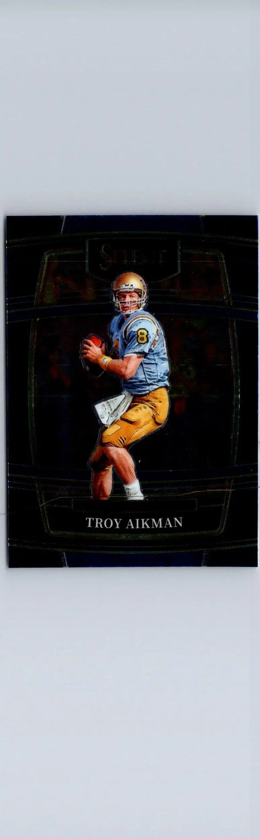2022 Panini Select Draft Picks Troy Aikman football trading card for collectors