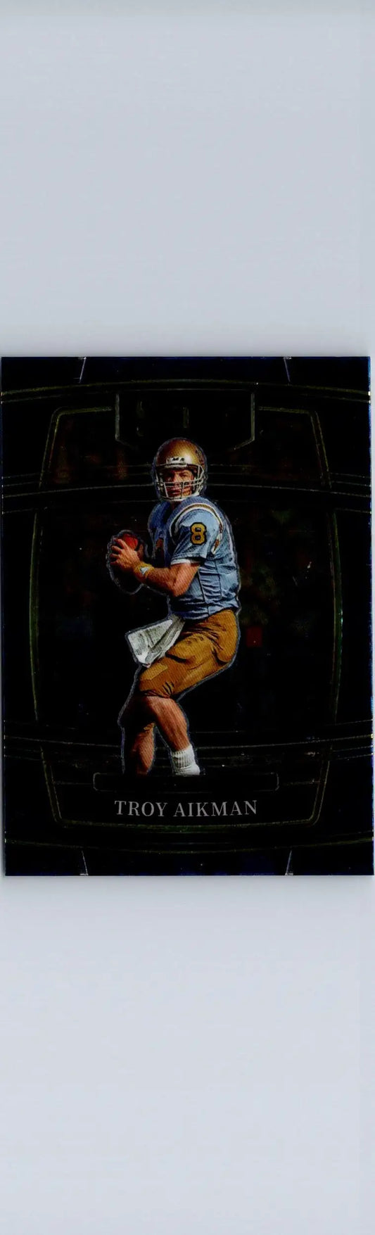 Troy Aikman football card from 2022 Panini Select Draft Picks series