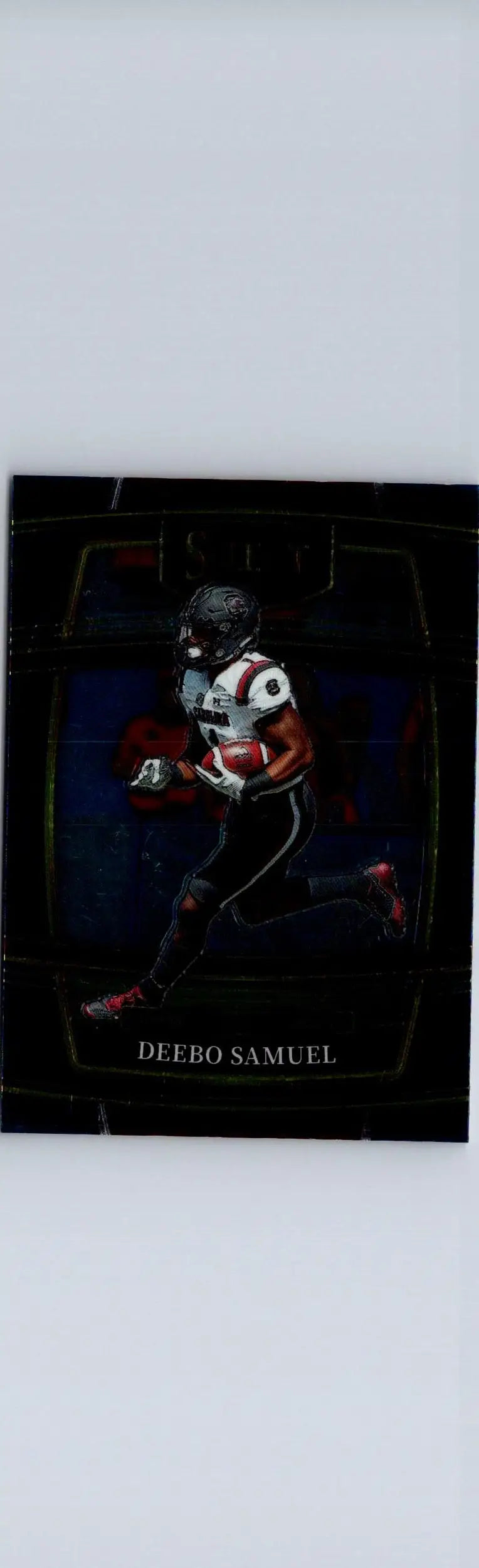 Deebo Samuel football card from 2022 Panini Select Draft Picks collection