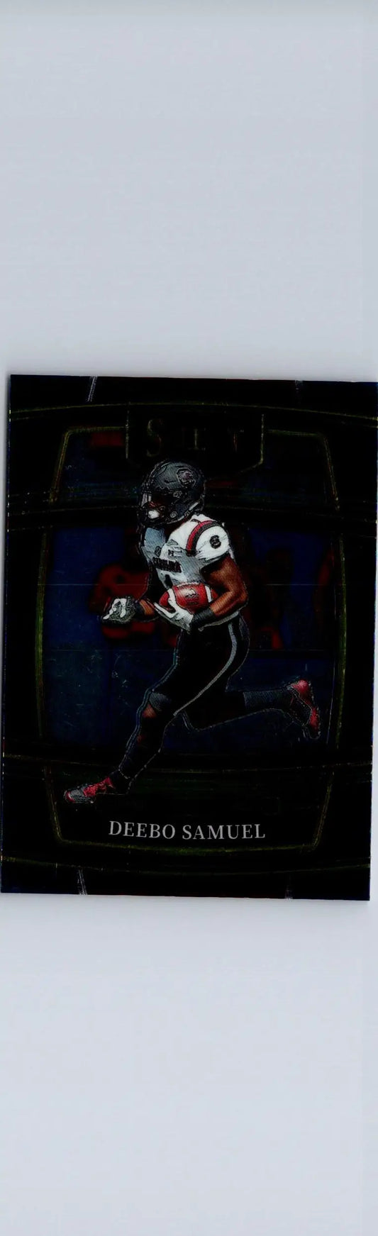Deebo Samuel football card from 2022 Panini Select Draft Picks collection