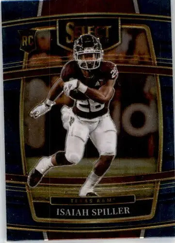 2022 Panini Select Draft Picks Blue #18 Isaiah Spiller NM Near Mint Con ID:66446 - Trading Card