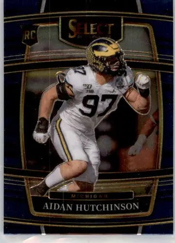 2022 Panini Select Draft Picks Blue #33 Aidan Hutchinson NM Near Mint C ID:66457 - Trading Cards