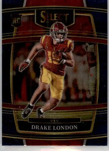 2022 Panini Select Draft Picks Blue #7 Drake London NM Near Mint Concou ID:66440 - Trading Cards