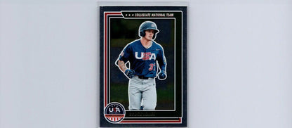 Baseball trading card featuring Brock Jones from 2022 Panini Stripes USA Baseball set