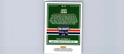 2022 Panini Stars & Stripes USA Baseball Jace Jung Base Longevity card #97