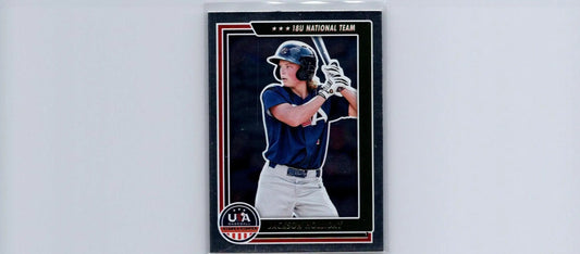 Baseball trading card of Jackson Holliday from 2022 Panini USA Baseball Longevity