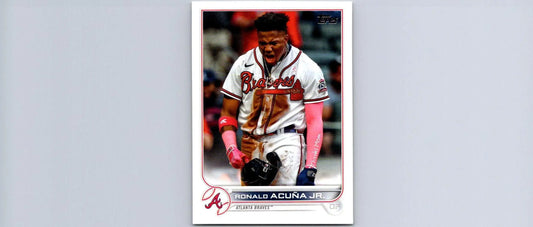Ronald Acuña Jr. baseball card from 2022 Topps #200 for trading cards collectors