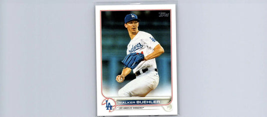 Walker Buehler baseball card from 2022 Topps #438 trading cards collection