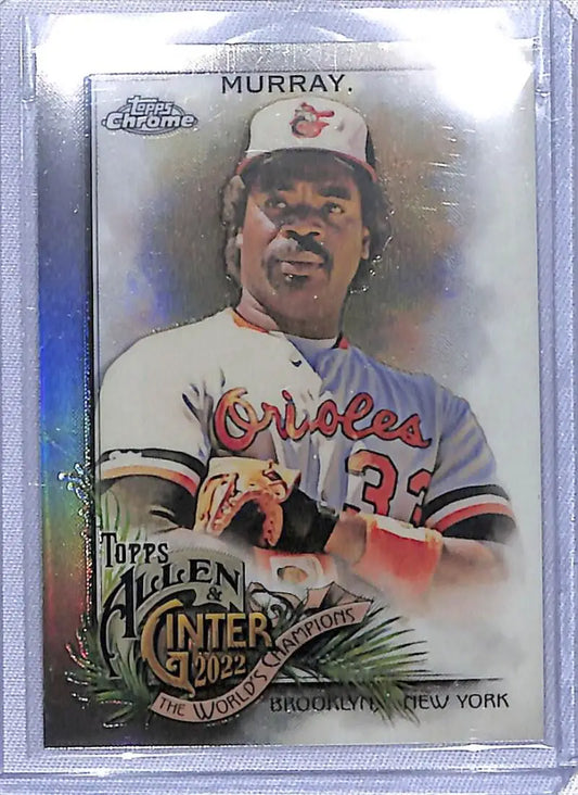 Eddie Murray Baltimore Orioles Chrome Refractor baseball card from Allen & Ginter series