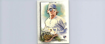 Baseball card featuring 2022 Topps Allen & Ginter #203 Bobby Witt Jr. trading card
