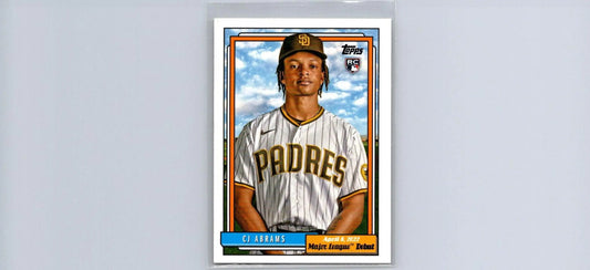 CJ Abrams baseball card from 2022 Topps Archives #363 trading cards collection