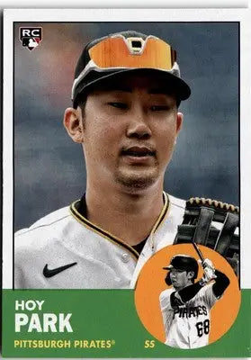 Hoy Park baseball card from Topps Archives 2022 featuring Hoy Park collectible card
