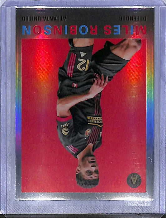 Miles Robinson Atlanta United soccer card from 2022 Topps Chrome collection