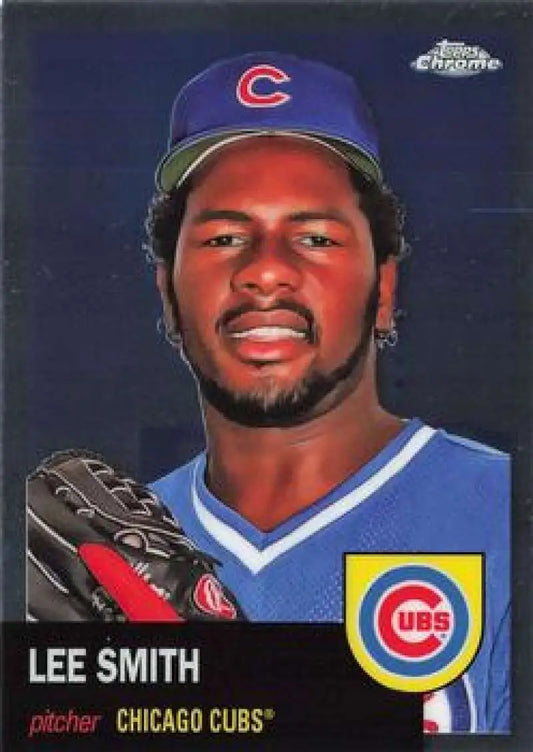 Lee Smith 2022 Topps Chrome Platinum Anniversary Chicago Cubs Baseball Card