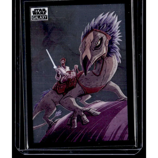 2022 Topps Chrome Star Wars Galaxy #77 Obi-Wan Kenobi & Boga  NonSport