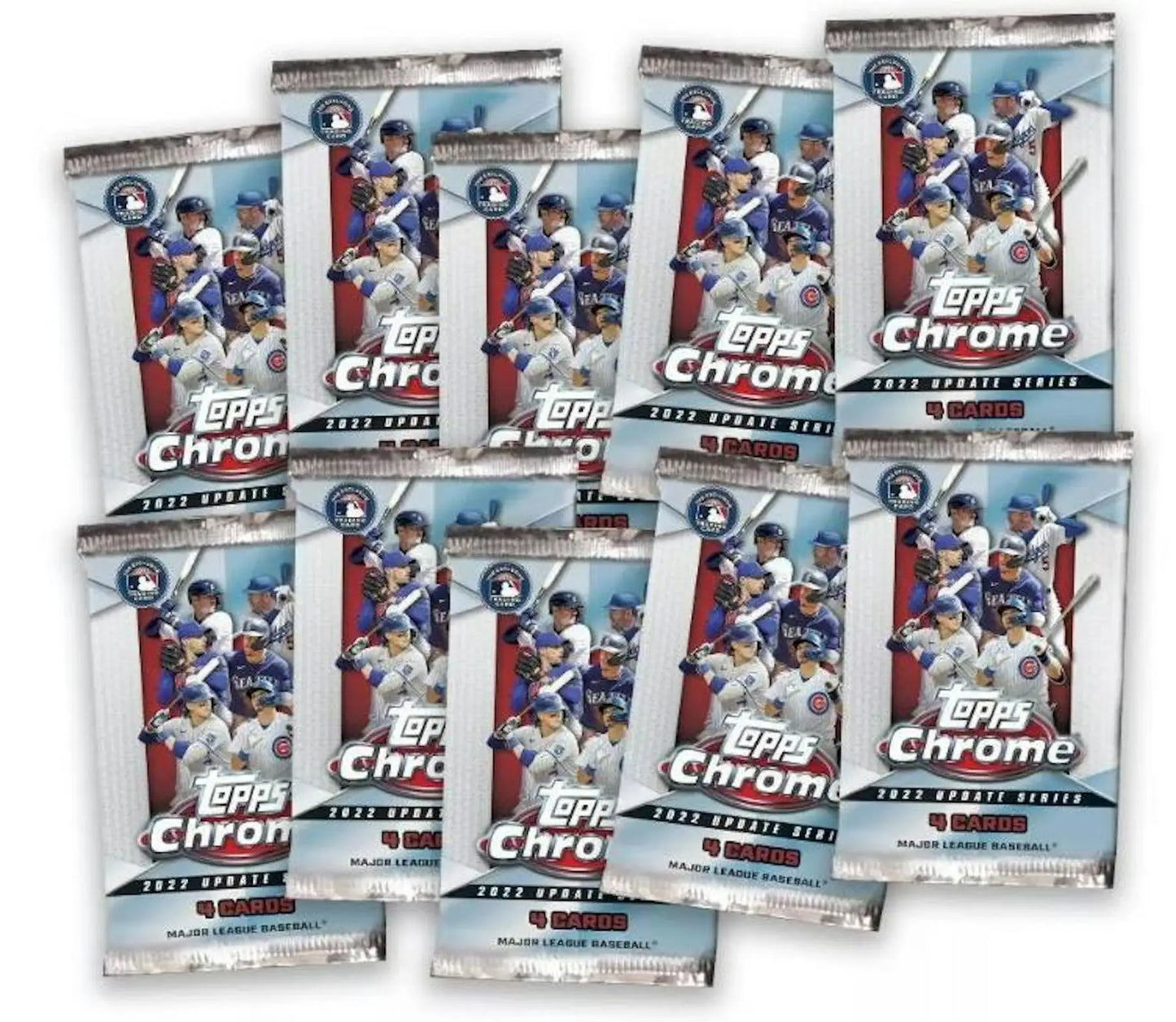 2022 Topps Chrome Update Series Baseball Mega Box with Diamond Greats Die-Cuts