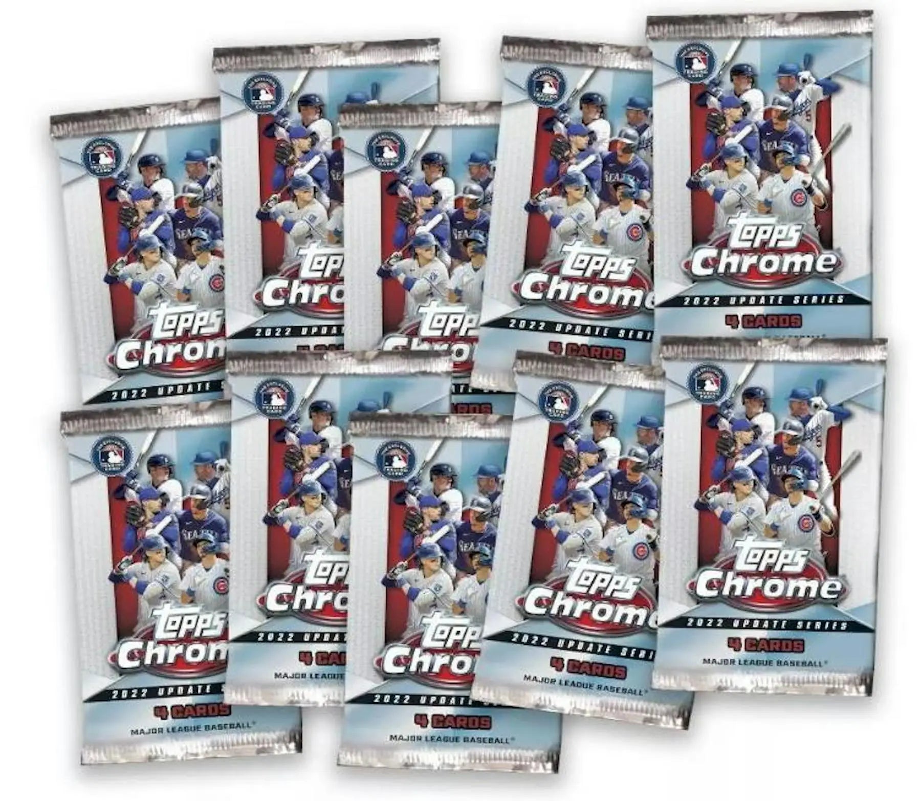 2022 Topps Chrome Update Series Baseball Mega Box with Diamond Greats Die-Cuts