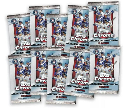 2022 Topps Chrome Update Series Baseball Mega Box with Diamond Greats Die-Cuts