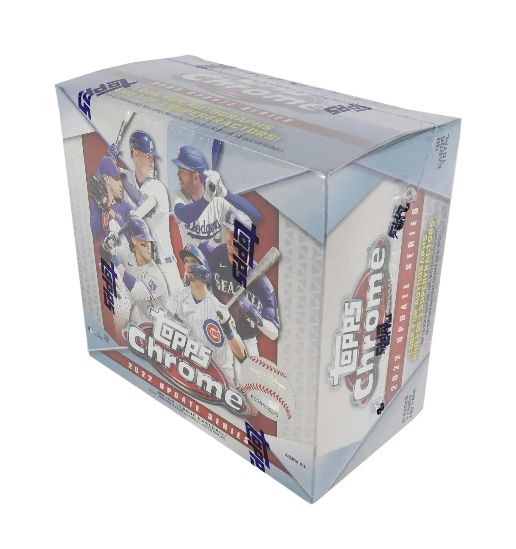2022 Topps Chrome Update Series Baseball Mega Box with Diamond Greats Die-Cuts