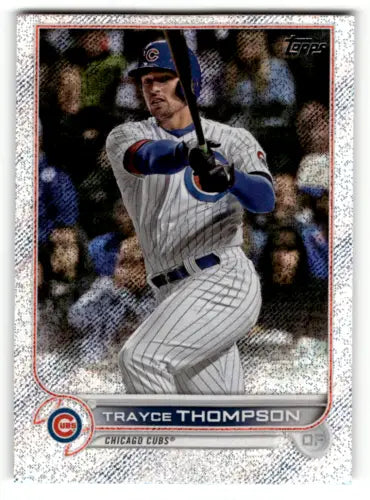 Baseball card from 2022 Topps Factory Sets Retail with original gloss featuring Trayce Thompson