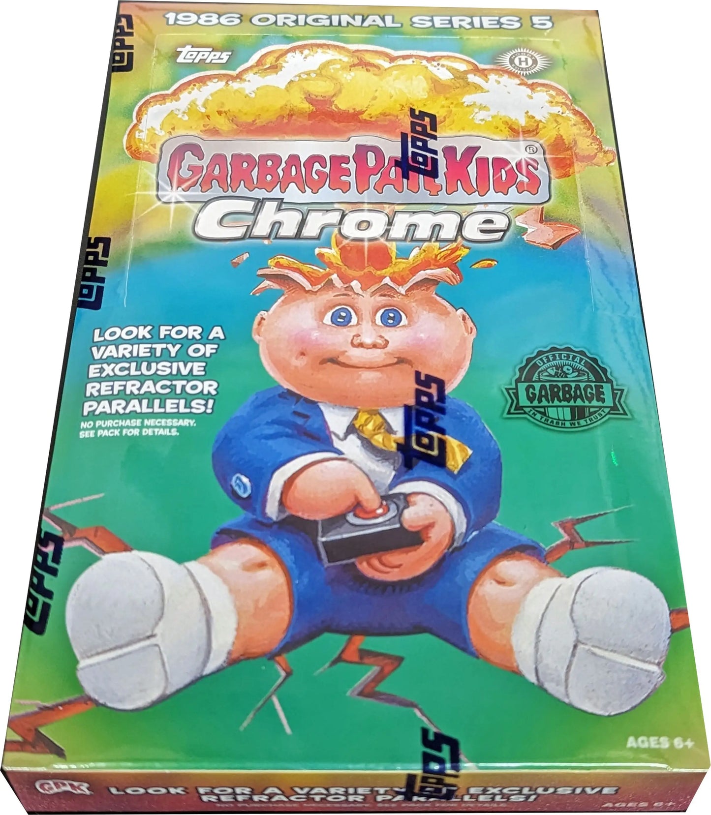 2022 Topps Garbage Pail Kids Chrome Hobby Box GPK Original Series 5 - Non-Sport Sealed