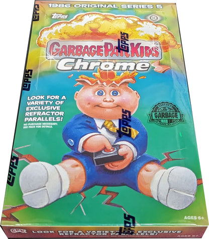 2022 Topps Garbage Pail Kids Chrome Hobby Box GPK Original Series 5 - Non-Sport Sealed