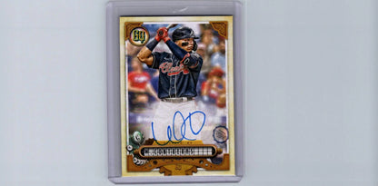 Signed baseball card of William Contreras from 2022 Topps Gypsy Queen Contreras GQ Autographs