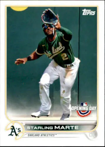 2022 Topps Opening Day #151 Starling Marte baseball card with original gloss in NM-MT condition