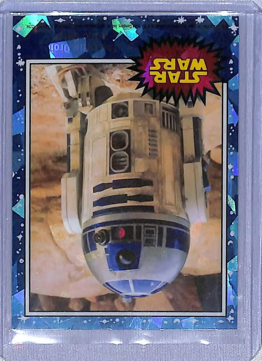 R2-D2 Star Wars trading card from 2022 Topps Star Wars Sapphire series